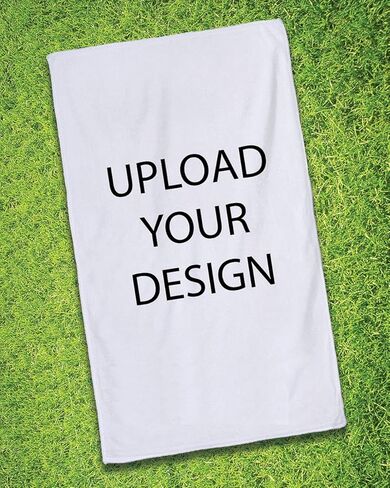 Personalized Custom Golf Towel - 4 Pack 16x25 Inch Microfiber Sports Player Logo Team Rally Customized Photo Design Text Name Ad Picture Gift in Kuwait
