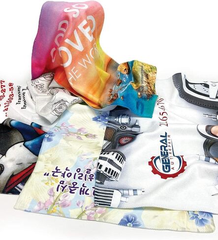 Personalized Custom Golf Towel - 4 Pack 16x25 Inch Microfiber Sports Player Logo Team Rally Customized Photo Design Text Name Ad Picture Gift in Kuwait