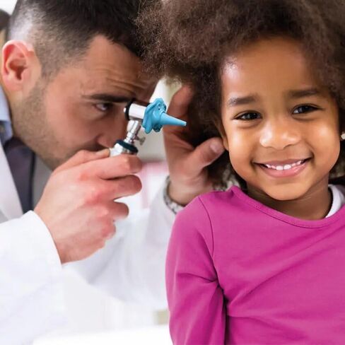 Elephant Pediatric Otoscope Tips with Attachment – Pack-2 Playful & Useful Exam Tool for Adults & Children, Easy Twist-On Design, Easy to Attach to Most Otoscopes, Non-Toxic, Safe & Durable in Saudi Arabia
