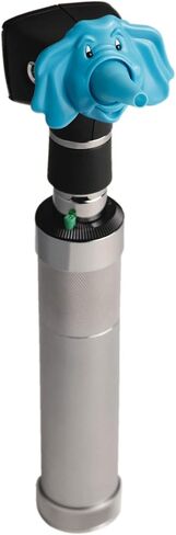 Elephant Pediatric Otoscope Tips with Attachment – Pack-2 Playful & Useful Exam Tool for Adults & Children, Easy Twist-On Design, Easy to Attach to Most Otoscopes, Non-Toxic, Safe & Durable in Saudi Arabia