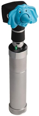 Elephant Pediatric Otoscope Tips with Attachment – Pack-2 Playful & Useful Exam Tool for Adults & Children, Easy Twist-On Design, Easy to Attach to Most Otoscopes, Non-Toxic, Safe & Durable in Saudi Arabia