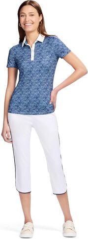 أداء قميص Izod Women Stretch Golf Golf Collear in Kuwait