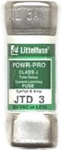 Littelfuse JTD-3 3AMP ، 600V ، Class-J ، FUSE ، قزم الذروة المنخفضة ، تأخير الوقت in Saudi Arabia