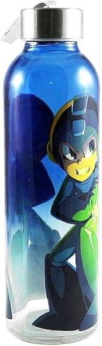 Official Nintendo Switch Megaman Sports & Fitness Training Glass Water Bottle/Hydro Flask/Gym Water Bottle - Gifts Kids Toy and Accessories 20 OZ in Saudi Arabia