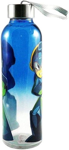 Official Nintendo Switch Megaman Sports & Fitness Training Glass Water Bottle/Hydro Flask/Gym Water Bottle - Gifts Kids Toy and Accessories 20 OZ in Saudi Arabia