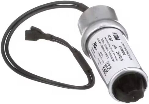 يناسب NGM 325P126H25K23A13EX / A17653202 - 12.0UF مكثف ، 250 فولت ، 50 /60 هرتز باستبدال HVAC in Saudi Arabia