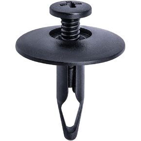 Rexka 30 pcs Push-Type Retainers 1" Head Dia. 29/32" Length for Ford N804837S Expedition Lincoln Navigator