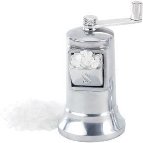 Harold Import Co Salt and Pepper Mill Set, 4-1/2-Inch tall, Silver in Saudi Arabia