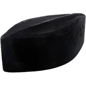 Muslim Hats for Men Black Kufi Hats Men Muslim African Kufi Hats for Men Prayer Topi Cap Kufi Kofi Koofi Cap Hat