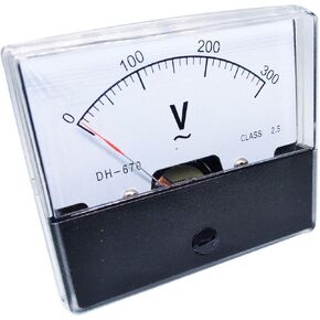 Analog Panel Volt Voltage Meter Voltmeter Gauge DH-670 0-300V AC