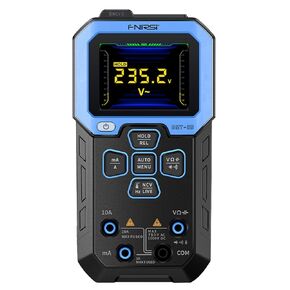 DMT-99 Digital Multimeter 9999 Counts Rechargeable Smart Professional Multi Tester 1000V 10A True RMS AC/DC Auto Voltmeter Ammeter, Intelligent Anti-Burn Diode, NVC Tester, 2.4-inch TFT Display