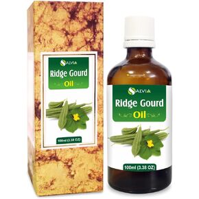 Ridge Gourd (Lufa Acutangula) Carrier Oil 100% Pure & Natural - Undiluted Uncut Cold Pressed Oil - Therapeutic Grade - 100 ML