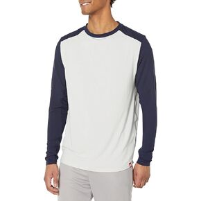 Marucci Men's New School Long Sleeve TEE Navy Blue