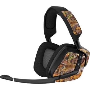 MightySkins Skin Compatible with Corsair Void Pro Gaming Headset - Deer Pattern | Protective, Durable, and Unique Vinyl Decal wrap Cover | Easy to Apply, Remove, and Change Styles | Made in The USA