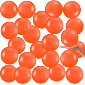 Yinder 24 Pieces Inflatable Beach Ball 6 Inches Mini Beach Balls for Ocean Under the Sea Party Decorations Summer Pool Toys Party Supplies(Clear)