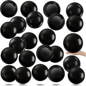 Yinder 24 Pieces Inflatable Beach Ball 6 Inches Mini Beach Balls for Ocean Under the Sea Party Decorations Summer Pool Toys Party Supplies(Clear)