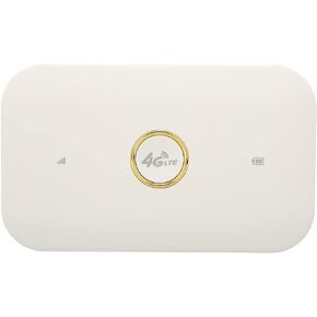 4G LTE Mobile Hotspot, Wireless Mobile WiFi Router with 1 Charging Cable, Up to 150Mbps Speed, Connect up to 12 Devices