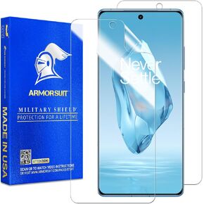 ArmorSuit 2 Pack for OnePlus 12R Screen Protector (6.78") Case Friendly MilitaryShield HD Clear Film - Made in USA