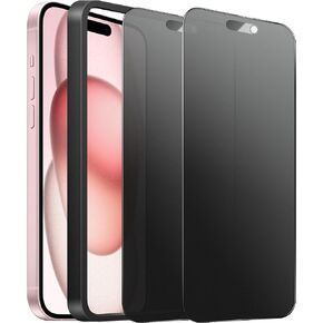 2 Pack Matte Privacy Screen Protector Compatible with iPhone 15PLUS/14 Promax 6.7 Inch,nti-spy Anti-glare Eye Protection Scratch Resistant Anti-Spy empered Glass Film