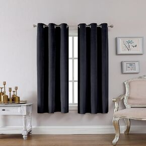 OVZME Ian Olive Green Velvet Curtains 84 inches Length 2 Panels - Luxury Room Darkening Curtains for Bedroom Living Room Thermal Insulated Super Soft Window Drapes, Grommets Top, W42 x L84