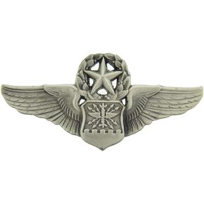 United States Air Force USAF Aircrew & Navigator Wings 3" Large Lapel Pin