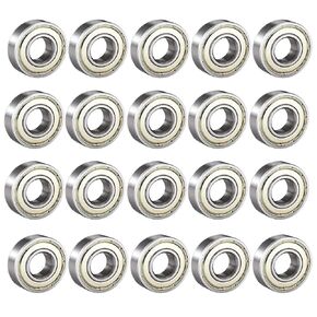 20pcs 684ZZ 4x9x4mm 684Z 684 Deep Groove Ball Bearings Low Noise Double Shielded Bearing Steel