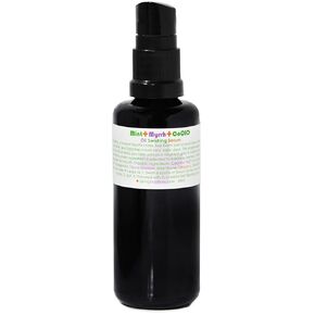 Living Libations - Organic Mint + Myrrh Swishing Serum | Natural, Wildcrafted, Vegan Clean Beauty (3.38 fl oz | 100 ml)