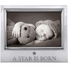 Mariposa A STAR IS BORN 4-Inch by 6-Inch Signature Frame, Silver