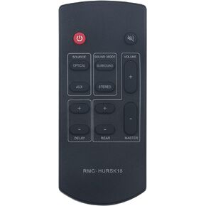 PerFascin RMC-HURSK18 Replacement Remote Control fit for Insignia Universal Rear Speakers NS-HURSK18