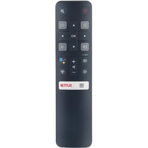 PERFASCIN 06-BTZNYY-URC802V Replace Voice Remote Control Fit for TCL TV 32S6500 50P8 55P8S 43S6500 40A323 43S6500 40S6500 06-OLT-AARC802V RC802V FMR2