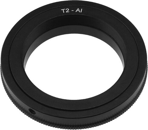 قطعة واحدة من خيوط T2-AI M42 المتوافقة مع كاميرات Nikon F Mount والتلسكوبات، حلقة محول عدسة احترافية متينة لـ D850 D750 D500 D780 D7500 D5600 D3500 D5 إلخ in Saudi Arabia