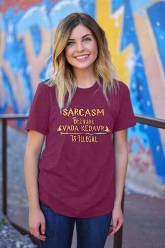 FASHGL ماجيك تي شيرت المرأة مضحك السخرية رسالة الرسم تي شيرت عادية عطلة المدرسة السحرية قصيرة الأكمام بلايز in Kuwait