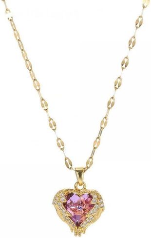 Pendant Necklace, Ladies Pendant Ladies Necklace Suitable for women, girls, fashion jewellery in Saudi Arabia