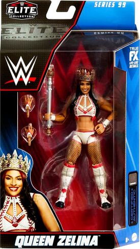 مجموعة Mattel WWE Queen Zelina Elite Collection، مفصلية فاخرة وتفاصيل واقعية مع ملحقات أيقونية، 6 بوصة in Saudi Arabia