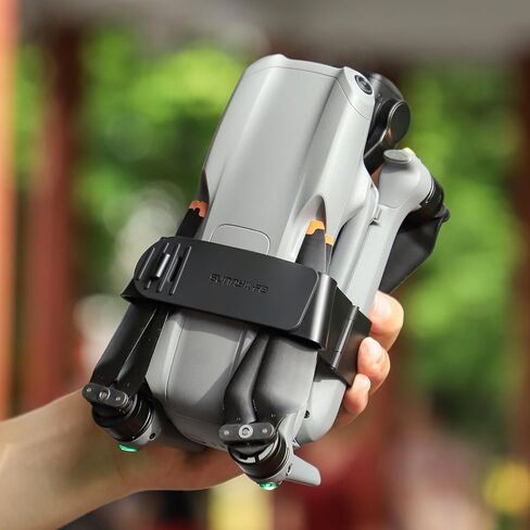 حامل المروحة Air 3 Drone لملحقات الطائرة بدون طيار DJI Air 3، غطاء سفلي صلب مضاد للخبط والغبار، يحمي بشكل فعال نظام استشعار الأشعة تحت الحمراء للطائرة بدون طيار. (أسود) in Kuwait