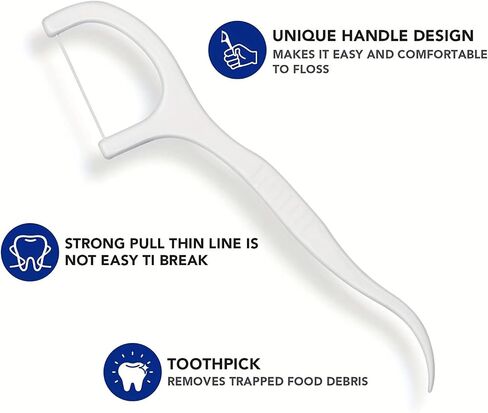 Dental Flossers Soft Clean Floss with Superior Strength Cleaning Between Teeth Dental Floss Picks,Origin 300 in Saudi Arabia