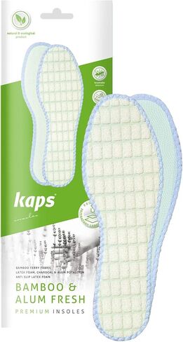 نعال Kaps من الخيزران والألمنيوم المنعش - ألياف الخيزران، الكربون المنشط لإزالة الروائح الكريهة (نساء / 5 أمريكي / 36 يورو / 3 المملكة المتحدة) in Saudi Arabia