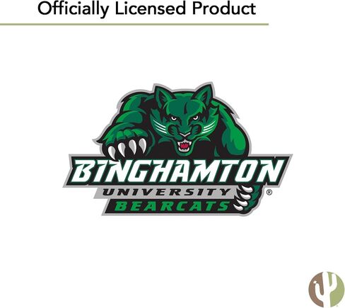 Desert Cactus Binghamton University Bearcats Name Logo Vinyl Decal Laptop Water Bottle Car Scrapbook (15 Inch Sticker) in Saudi Arabia