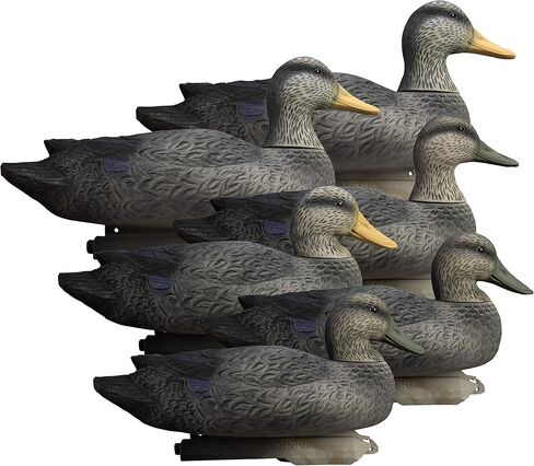 Higdon Outdoors Battleship Black Duck Decoys, Foam-Filled in Saudi Arabia