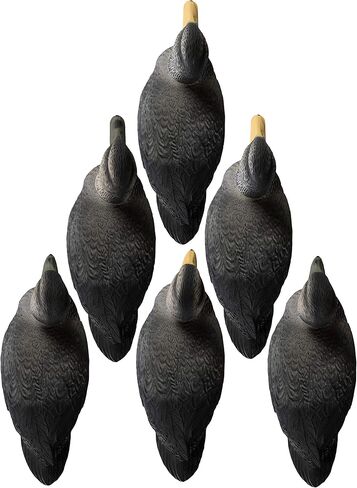 Higdon Outdoors Battleship Black Duck Decoys, Foam-Filled in Saudi Arabia