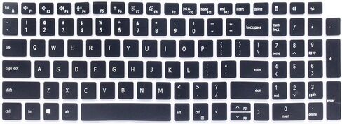 غطاء لوحة مفاتيح سيليكون رفيع للغاية متوافق مع 2021 2022 Dell Precision 7000 7550 7560 15.6 بوصة وDell Precision 7750 7760 17.3 بوصة (نعناعي) in Saudi Arabia