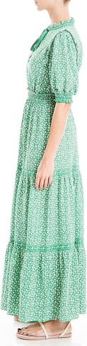 Max Studio Women's Crepe Tiered Maxi Dress in Saudi Arabia