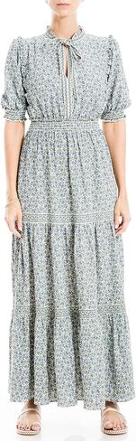 Max Studio Women's Crepe Tiered Maxi Dress in Saudi Arabia