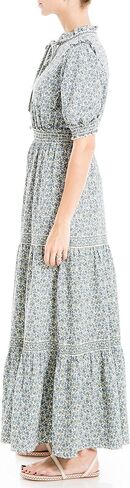 Max Studio Women's Crepe Tiered Maxi Dress in Saudi Arabia