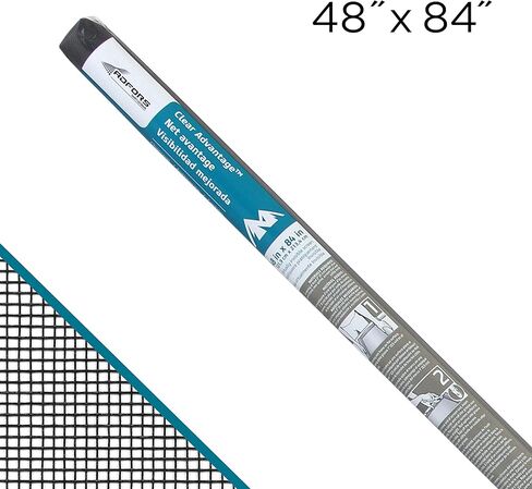 شاشة ADFORS Premium Clear Advantage، مقاس 48 بوصة × 84 بوصة، فحمي in Kuwait