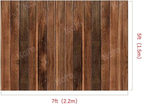 Kate 7x5ft/2.2x1.5m Photo Floor Mat Brown Wood Texture Rubber Photography Mat Indoor Photo Studio Props in Saudi Arabia