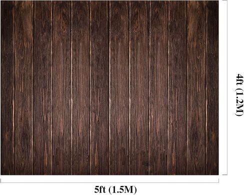Kate 7x5ft/2.2x1.5m Photo Floor Mat Brown Wood Texture Rubber Photography Mat Indoor Photo Studio Props in Saudi Arabia