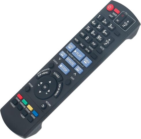 PerFascin N2QAKB000090 جهاز التحكم عن بعد المستبدل مناسب لنظام مسرح السينما المنزلية لأقراص Blu-ray DVD SC-BTT350 SA-BTT35 SA-BT228 SC-BT330P SC-BT330 SC-BT228 SA-BT222 SA-BT230 SA-BT230EP in Saudi Arabia