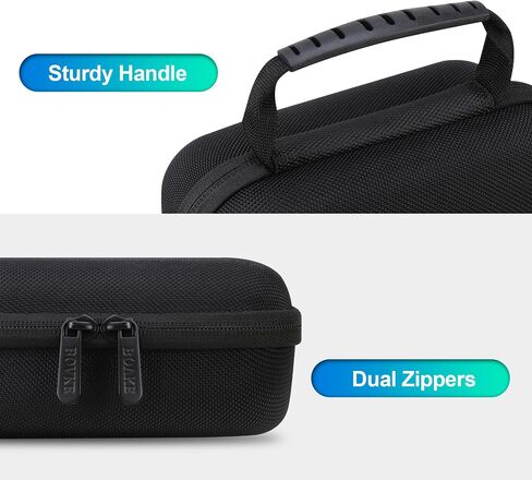 BOVKE Carrying Case Compatible with Fujifilm Instax Square SQ6 - Instant Film Camera, Extra Space for Film Packs, Batteries and Filters, Black in Saudi Arabia
