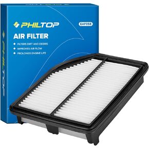 PHILTOP Engine Air Filter, Replacement for CA12061 Pilot V6 3.5L(2016-2021), Ridgeline (2017-2020), Odyssey V6 3.5L(2018-2022), Passport 3.5L(2019-2021), MDX 3.5L(2016-2021), TLX (2021), Pack of 1 in Kuwait